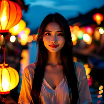 Anh Nguyen, a 27-year-old lantern maker from Vietnam