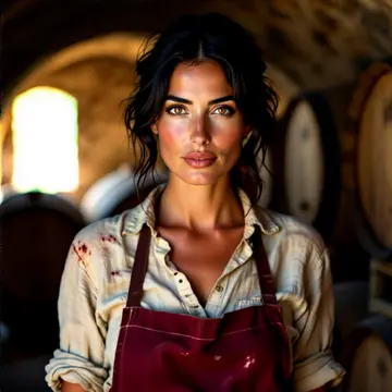 Bianca Alfieri, a 37-year-old winemaker from Italy