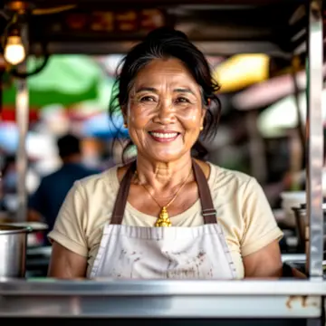 Kanya "Pen" Saetang, 42, from Thailand