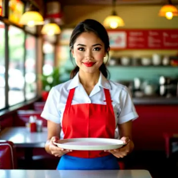 Kiranee Song, a 27-year-old diner waitress from Southeast Asia